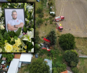 Przejmujący widok na grobie Jakuba Pracharczyka. 20-latek zginął w katastrofie awionetki