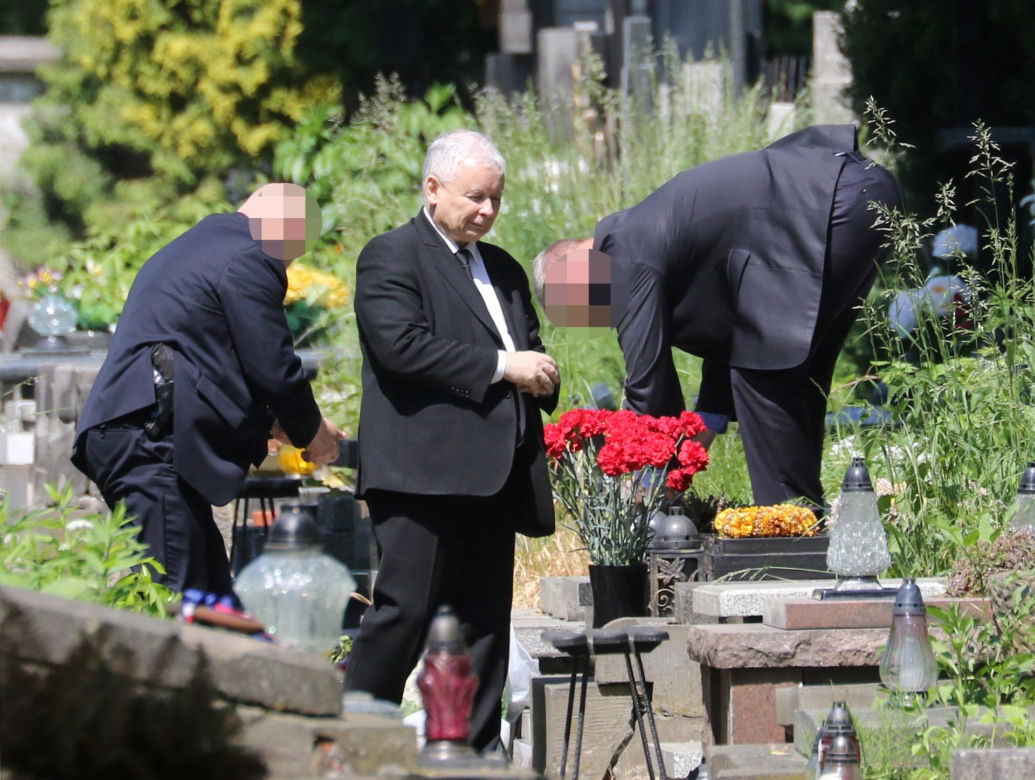 Jarosław Kaczyński z ochroną