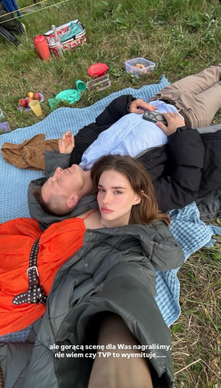 M jak miłość. Franka (Dominika Kachlik), Paweł (Rafał Mroczek)