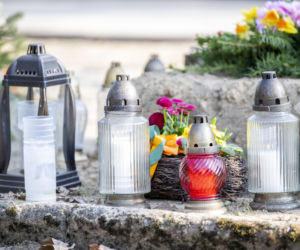 Tak wygląda grób Bożeny Dykiel