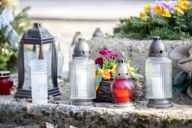 Tak wygląda grób Bożeny Dykiel