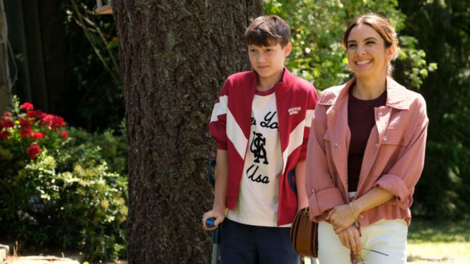 M jak miłość odc. 1899. Franek (Jarosław Śmigielski), Aneta (Ilona Janyst)