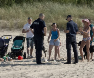 Niemieckie rottweilery POGRYZŁY polskiego chłopca na plaży w Świnoujściu