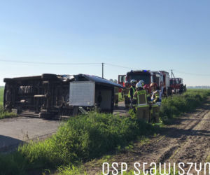 Zderzenie busa z samochodem osobowym. Ranna została niepełnosprawna 10-latka!