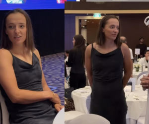 Iga Świątek na Players Party