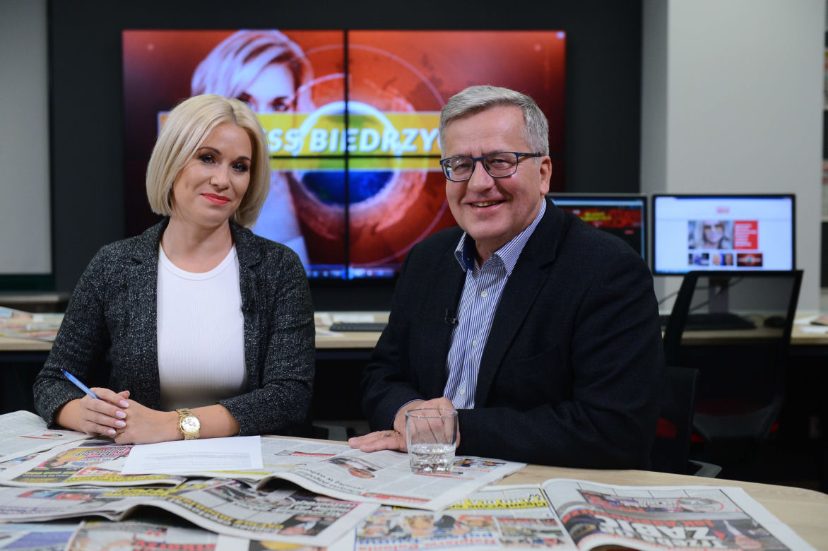 Prezydent Bronisław Komorowski gościem Expressu Biedrzyckiej