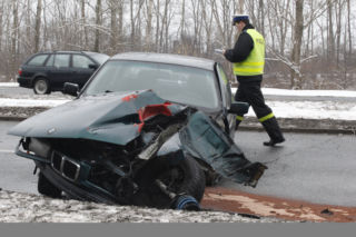 	wypadek bmw Warszawa