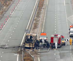 Czteroletnie bliźniaki spłonęły żywcem w autokarze