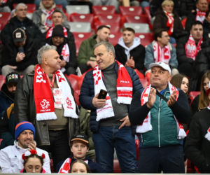 Tak się bawią kibice na meczu Polska - Albania. Gorąca atmosfera na PGE Narodowym