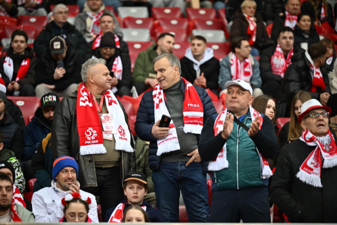 Tak się bawią kibice na meczu Polska - Albania. Gorąca atmosfera na PGE Narodowym