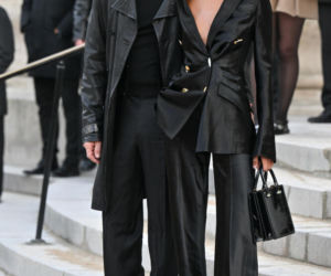 Tłum gwiazd  na pokazie Schaparelli