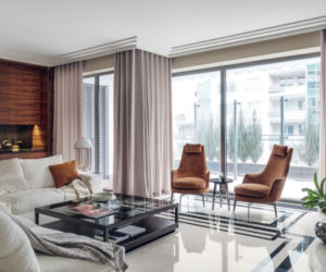 Eleganckie wnętrze apartamentu