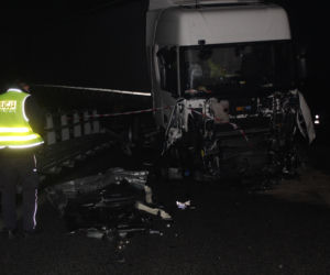 Koszmar na A1 pod Włocławkiem. Nie żyje mężczyzna, który spadł z wiaduktu!