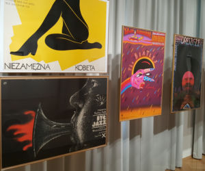 Wystawa artystycznych plakatów filmowych w muzeum