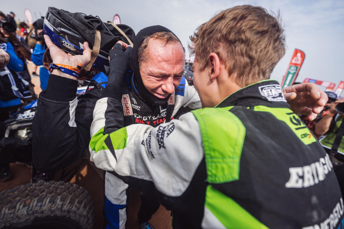 Eryk Goczał i Oriol Mena wygrali 13. odcinek specjalny tegorocznego Rajdu Dakar