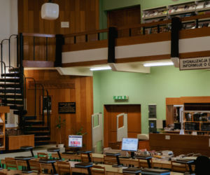 W Bibliotece UO wciąż można znaleźć oryginalne wyposażenie