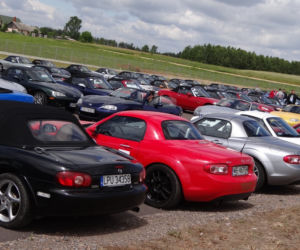 Mazda MX-5 - zlot 2014 fanów w Polsce na torze Jastrząb