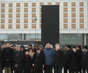 Jarosław Kaczyński na obchodach miesięcznicy smoleńskiej