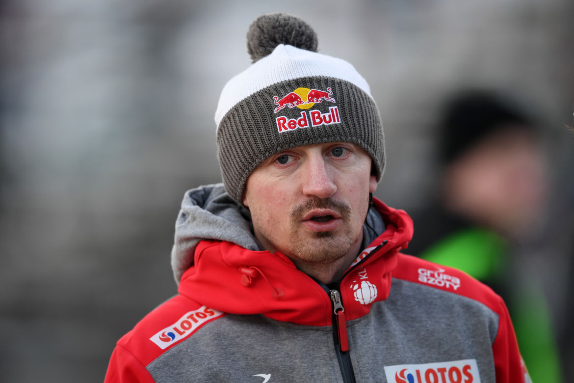 Adam Małysz świętował sukces