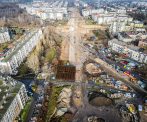 Na Naramowicach prace torowe i drogowe. 28 grudnia zmiany w rejonie ul. Dworskiej
