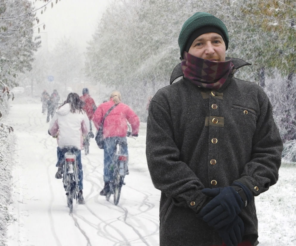 Aktywista szykuje pozew do sądu. Rowerzyści chcą pozwać miasto za nieodśnieżone ścieżki