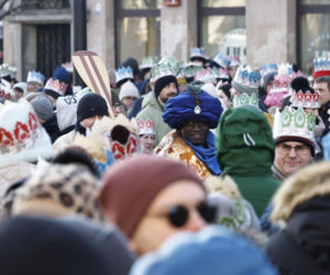 Karol i Marta Nawroccy na Orszaku Trzech Króli