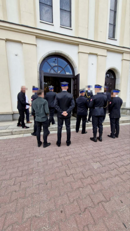 Pogrzeb strażaka w Toruniu