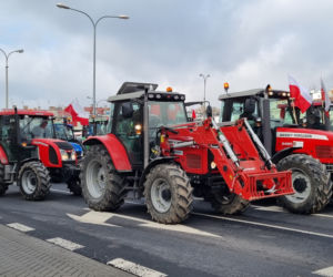 Protest rolników w Lublinie [GALERIA]