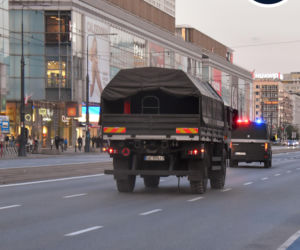 Akcja saperow pod Pałacem Kultury