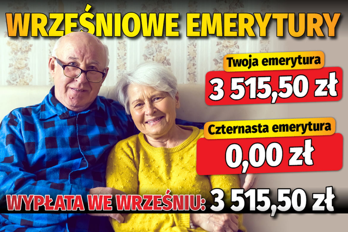 Wrześniowe emerytury