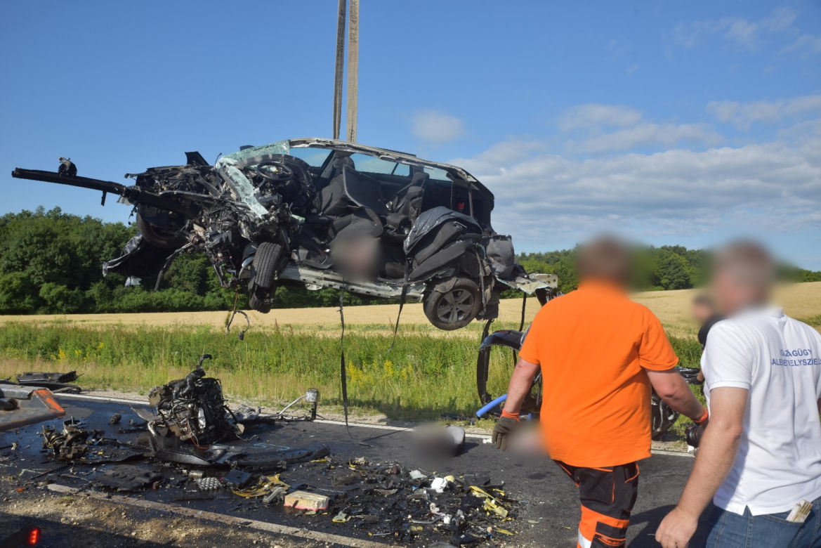 Wypadek polskiej rodziny na Węgrzech. Nie żyje kobieta, dzieci ranne 