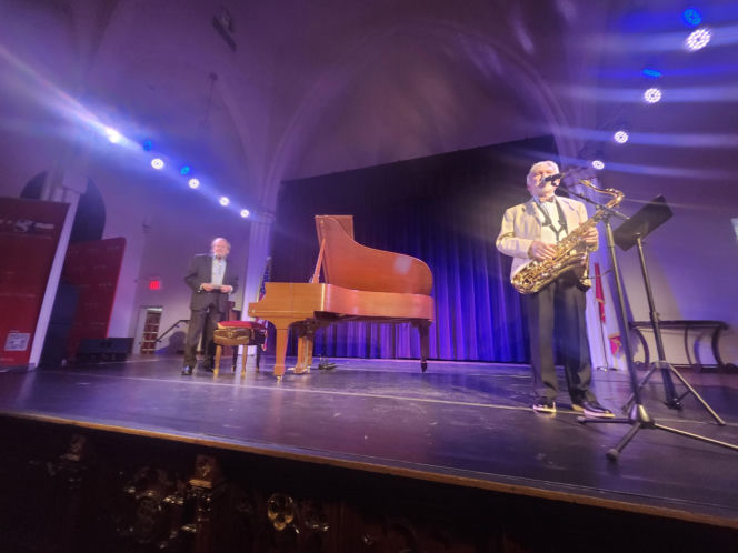 Koncert Makowicz&Medyna na 103. urodziny Fryderyka Dammonta