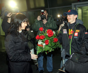 Adam Małysz i Izabela Małysz