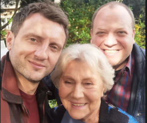 M jak miłość po wakacjach 2022. Bartek (Arkadiusz Smoleński), Tadeusz (Bartłomiej Nowosielski), Barbara (Teresa Lipowska)
