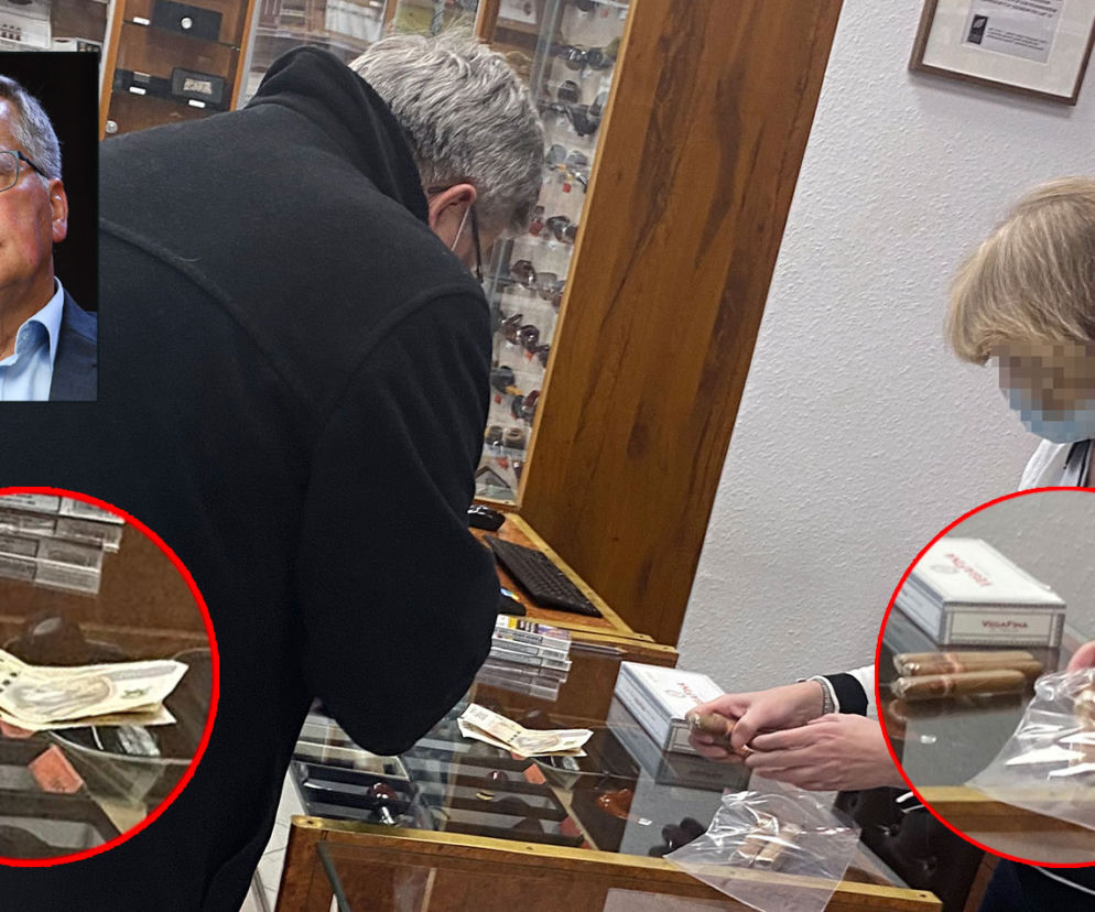 Bronisław Komorowski kupuje używki