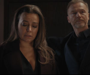 M jak miłość, odcinek 1928. Magda (Anna Mucha), Andrzej (Krystian Wieczorek)