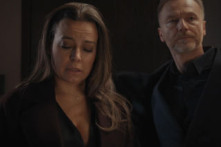 M jak miłość, odcinek 1928. Magda (Anna Mucha), Andrzej (Krystian Wieczorek)