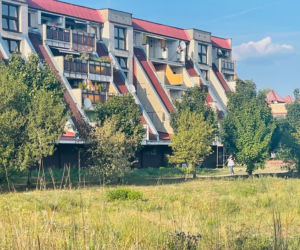 Bloki tarasowce, osiedle Zamkowe, Będzin