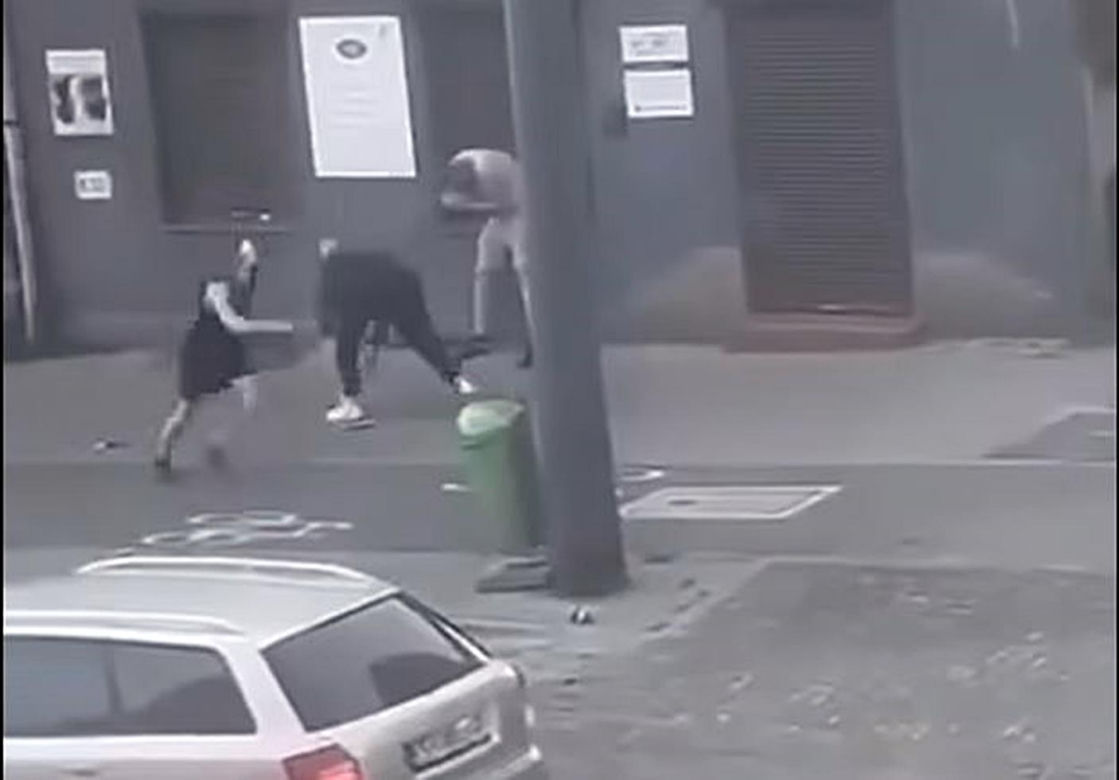 Rajd po Chorzowie. Kibice GKS Katowice napadli przypadkowych przechodniów