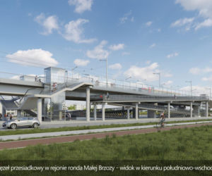 Projektowany tramwaj na Zieloną Białołękę w Warszawie