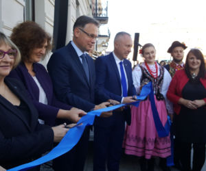 Otwarcie Pałacu Młodzieży w Nowym Sączu