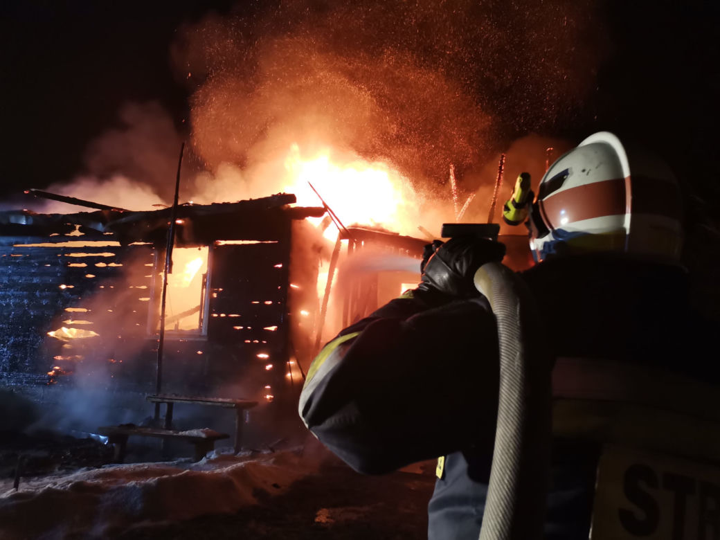 Julianka. Tragiczny pożar na Podlasiu. Nie żyje mężczyzna [21.01.2021]