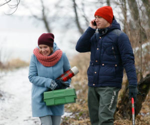O mnie się nie martw 4 sezon odc. 3. Iga (Joanna Kulig), Marcin (Stefan Pawłowski)