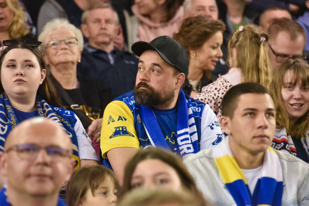 PRES Grupa Deweloperska Toruń - Krono-Plast Włókniarz Częstochowa 47:43, zdjęcia kibiców i zawodników
