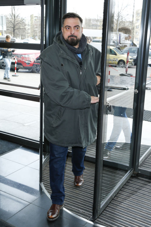 Tomasz Sekielski na wręczeniu nominacji Orły 2020