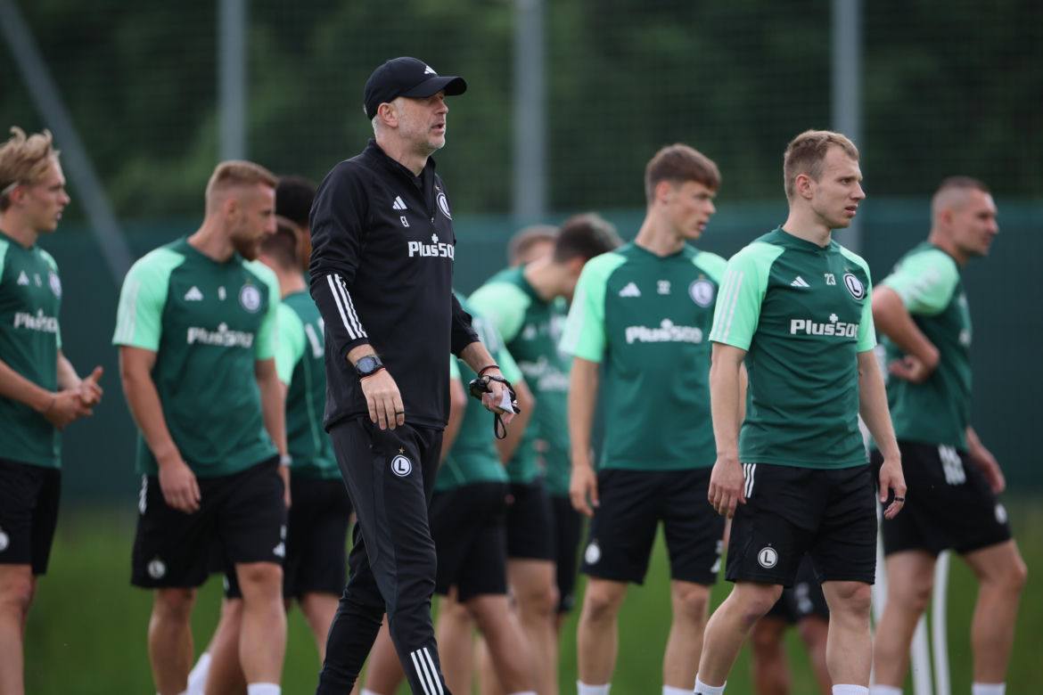 Legia Warszawa trening