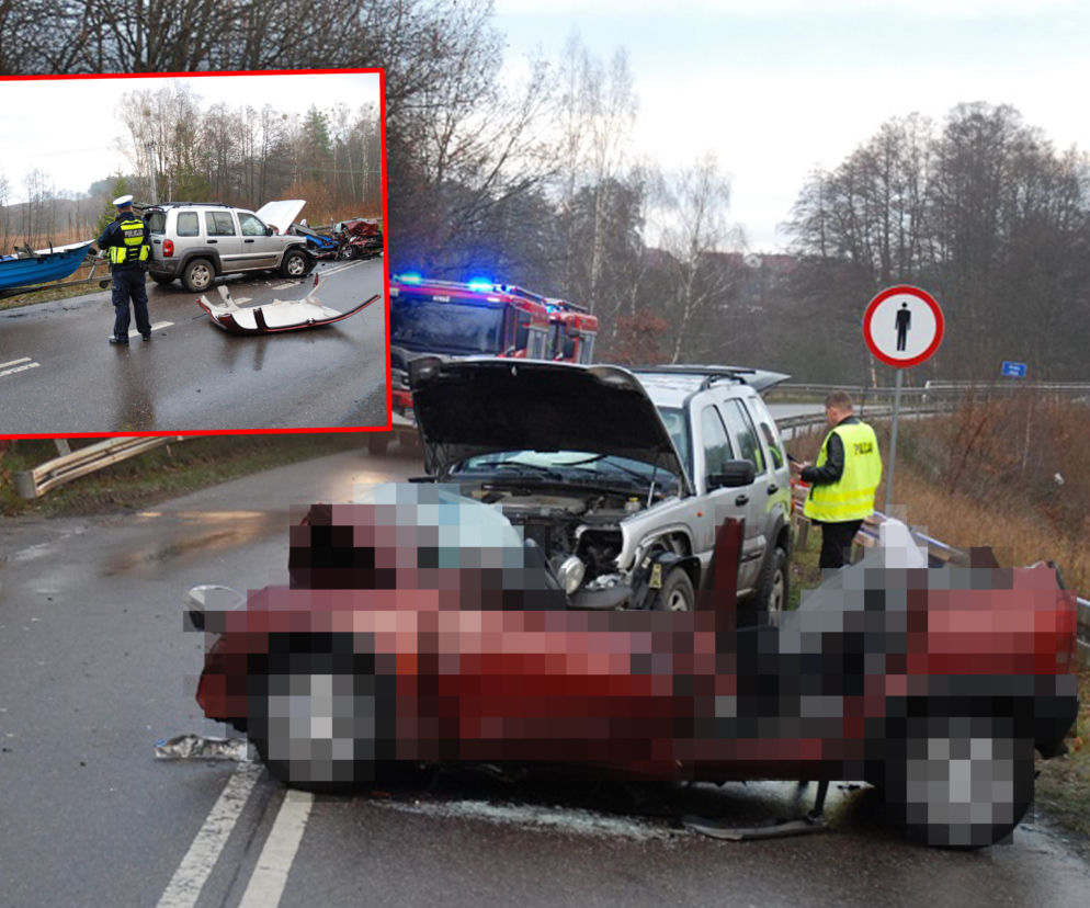 Tragedia na trasie Człuchów - Przechlewo
