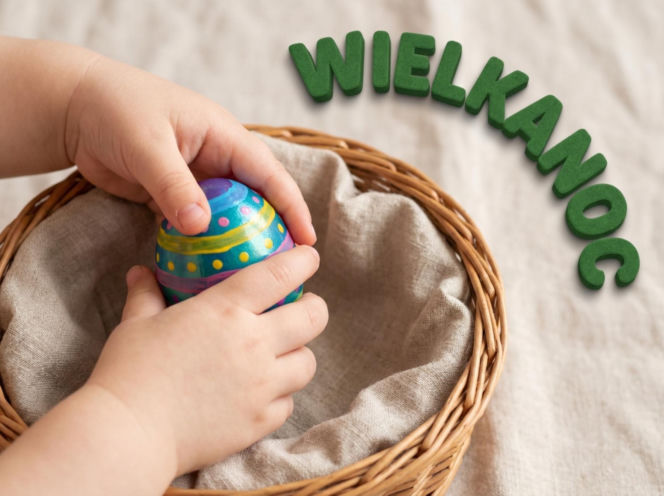 Kartka świąteczna na Wielkanoc