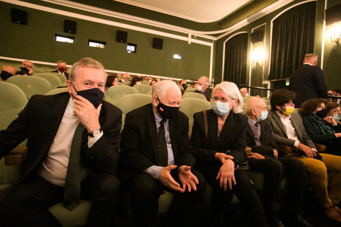 Jarosław Kaczyński i bohater "Rejsu"