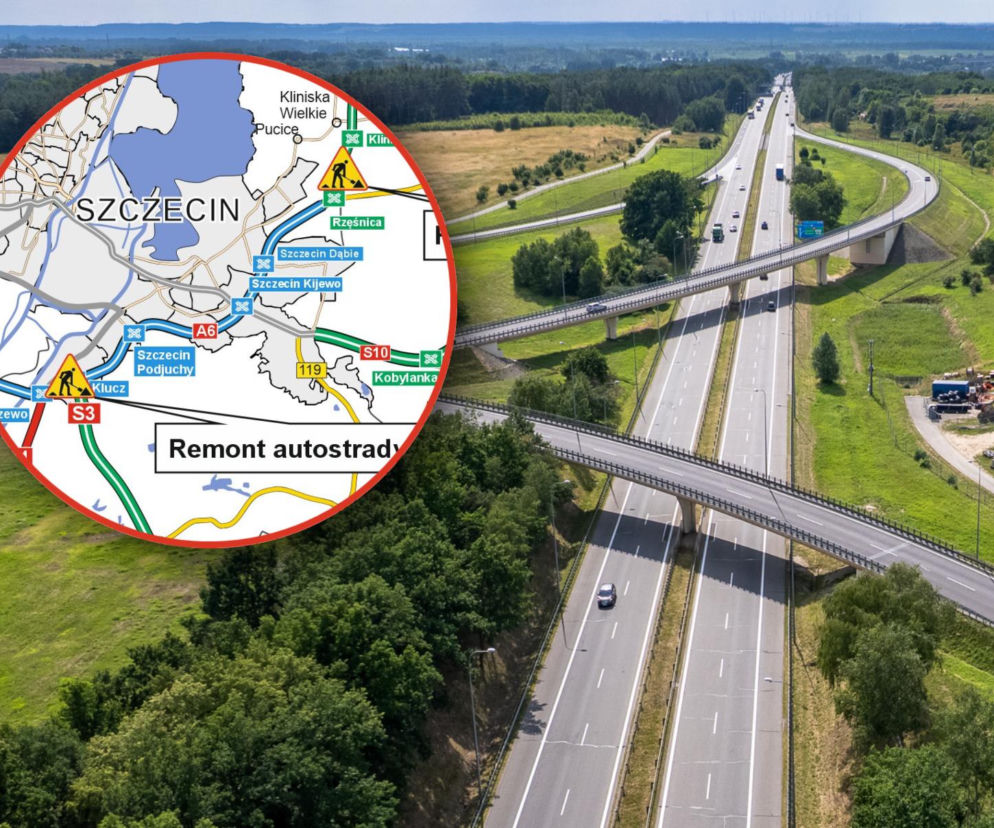 Remonty na A6 i S3 spowodują spore utrudnienia. Dojazd nad morze będzie dłuższy